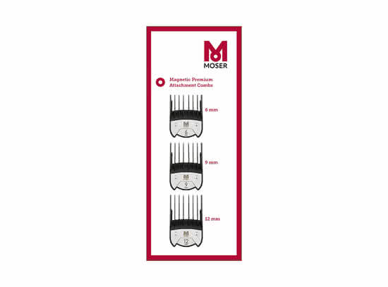 Magnetic Premium Attachment Combs 6/9/12 mm