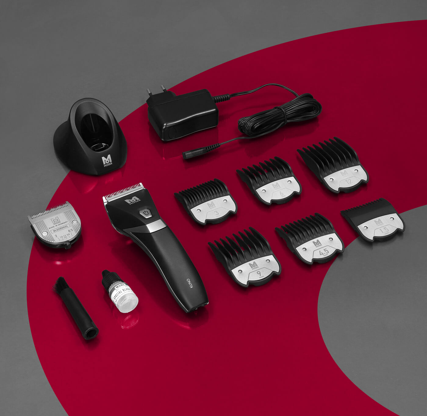 【MODERNIF】Kona Clipper Kuno: Professional premium cord/cordless clipper. 1887-0050